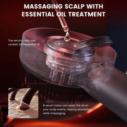 Lively™ RedBrush – Red Light Hair Regrowth & Scalp Therapy Comb